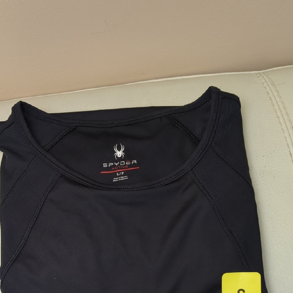 Spyder Black Performance Top